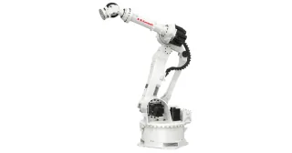 Vista oficial del robot Kawasaki Robotics ZX300S.
