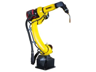 Vista oficial del robot FANUC ARC Mate 100iD.