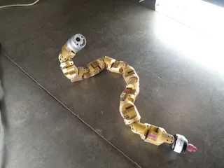 Robot serpiente CMU, de Carnegie Mellon University.