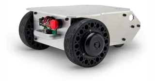Fotografía oficial del robot Megarover Ver.3.0 de Vstone.