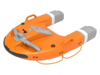 Render oficial del Dolphin 3 de OceanAlpha con su configuración de producto.