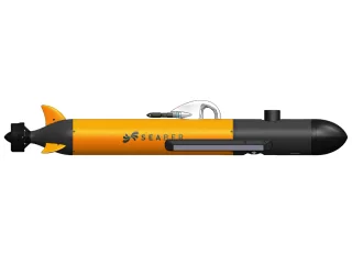 Render oficial de MARVEL de SEABER con la configuración de sonar lateral.