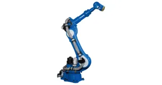 Vista oficial del robot Yaskawa Motoman SP100.
