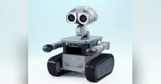 Render oficial del robot Zeroth W1 completo, con cabeza de pantalla y base de orugas.