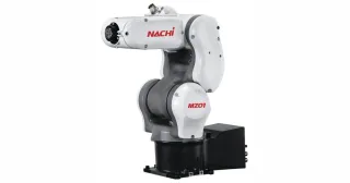 Vista oficial del robot NACHI MZ01.