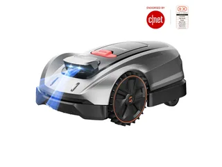 Render oficial del cortacésped Sunseeker X3 Plus completo.
