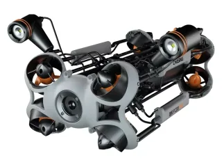 Render oficial de Chasing M2 PRO MAX con las luces externas desplegadas.