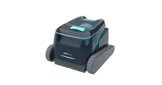 Render oficial del robot de piscina Dolphin LIBERTY 600 completo.