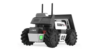 Render oficial de LIMO PRO publicado por AgileX Robotics.