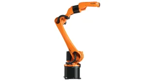 Vista oficial del robot KUKA KR 8 R2100-2 arc HW.