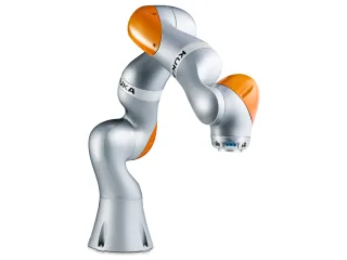 Vista oficial del robot KUKA LBR iiwa 7 R800.