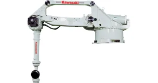 Vista oficial del robot Kawasaki Robotics ZT130U.