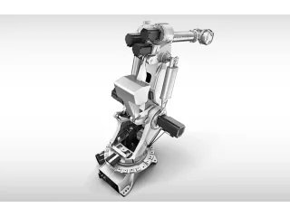 Imagen oficial del robot industrial Comau NJ-650-2.7 completo.