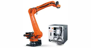 Vista oficial del robot KUKA KR 180 R3200-2 PA.