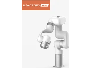 Render oficial del UFACTORY xArm 6 blanco y gris de la ficha de su tienda.