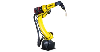 Vista oficial del robot FANUC ARC Mate 100iD.