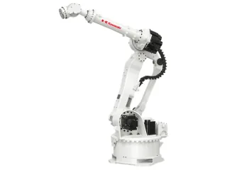 Vista oficial del robot Kawasaki Robotics ZX165U.
