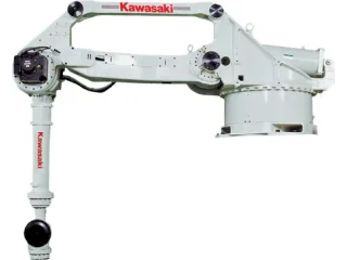 Vista oficial del robot Kawasaki Robotics ZT130U.