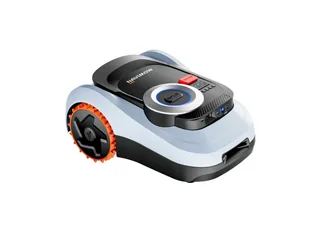 Render oficial del cortacésped Navimow i2 LiDAR con carcasa gris.