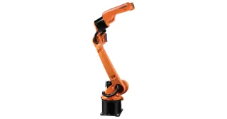 Vista oficial del robot KUKA KR 6 R1840-2 arc HW.