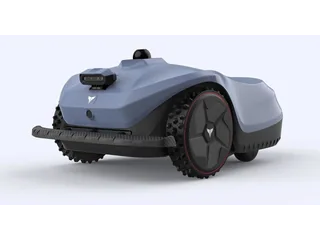 Render oficial del cortacésped HOOKII Neomow X2 completo, con carcasa gris.