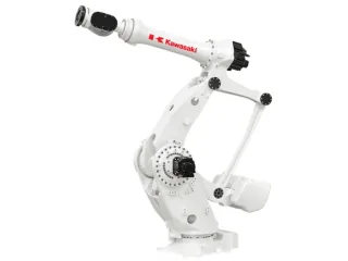 Vista oficial del robot Kawasaki Robotics MXP710L.