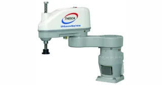 Vista oficial del robot Shibaura Machine TH650A.
