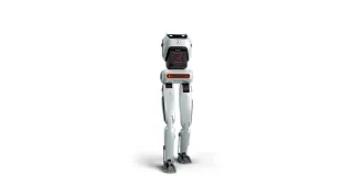 Render oficial de SA01 de ENGINEAI, con torso y dos piernas.