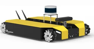 Plataforma Dingo de Clearpath Robotics con sensores y equipos montados sobre su base