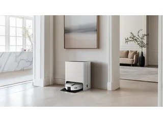Imagen oficial de presentación del Samsung Bespoke AI Jet Bot Steam Ultra de 2026 en una vivienda.