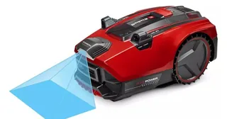 Render oficial de Einhell FREELEXO CAM PLUS 600 completo, con una representación gráfica del campo de visión.