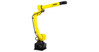 Vista oficial del robot FANUC ARC Mate 100iD/8L.