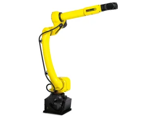 Vista oficial del robot FANUC ARC Mate 100iD/8L.