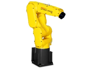 Vista oficial del robot FANUC LR Mate 200iD/4S.