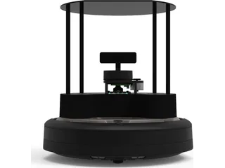 TurtleBot4 Standard blanco con cámara OAK-D-PRO, LiDAR y pantalla OLED