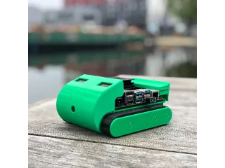 Imagen documentada de nanosaur en el directorio Robots de ROS.