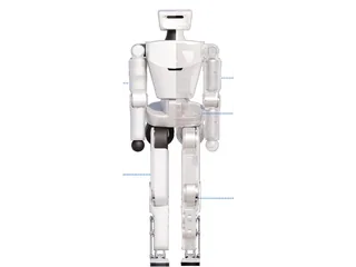 Representación técnica de Roboto Origin de cuerpo completo publicada por RoboParty