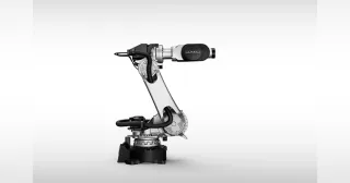 Imagen oficial del robot industrial Comau NJ-130-2.0 completo.