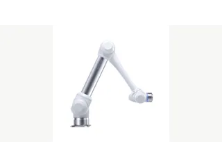 Render de Doosan M1013 blanco completo publicado por Unchained Robotics