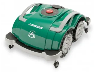 Ambrogio L60 Elite verde con cuatro ruedas motrices.