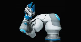 Render oficial de BionicCobot difundido en la demostración de Festo Didactic.