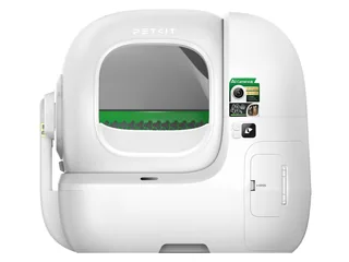 Imagen oficial de PETKIT Purobot Max Pro 2 completo, con entrada frontal y panel de control.