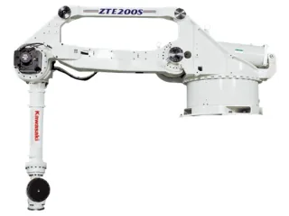 Vista oficial del robot Kawasaki Robotics ZT200S.