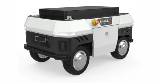 Render oficial de UMR publicado por AgileX Robotics.