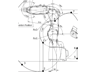 Vista completa del Racer-3-0.63 extraída del plano técnico oficial de Comau.