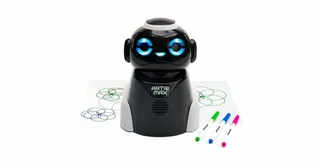 Artie Max de Educational Insights con dibujos de colores y tres rotuladores.