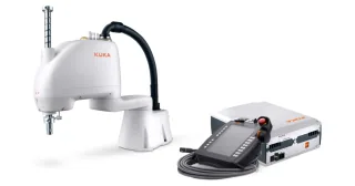 Vista oficial del robot KUKA KR 6 R700 Z200-2.
