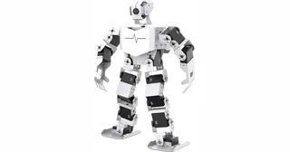 Humanoide TonyPi de Hiwonder con cámara sobre la cabeza.