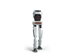 Render oficial de SA01 de ENGINEAI, con torso y dos piernas.