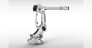 Imagen oficial del robot industrial Comau NJ-290-3.0 completo.